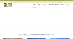 Desktop Screenshot of bighorn.org